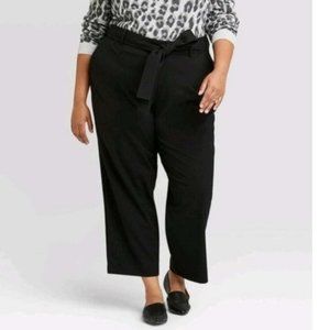 A New Day High-Rise Tie Waist Straight Pants